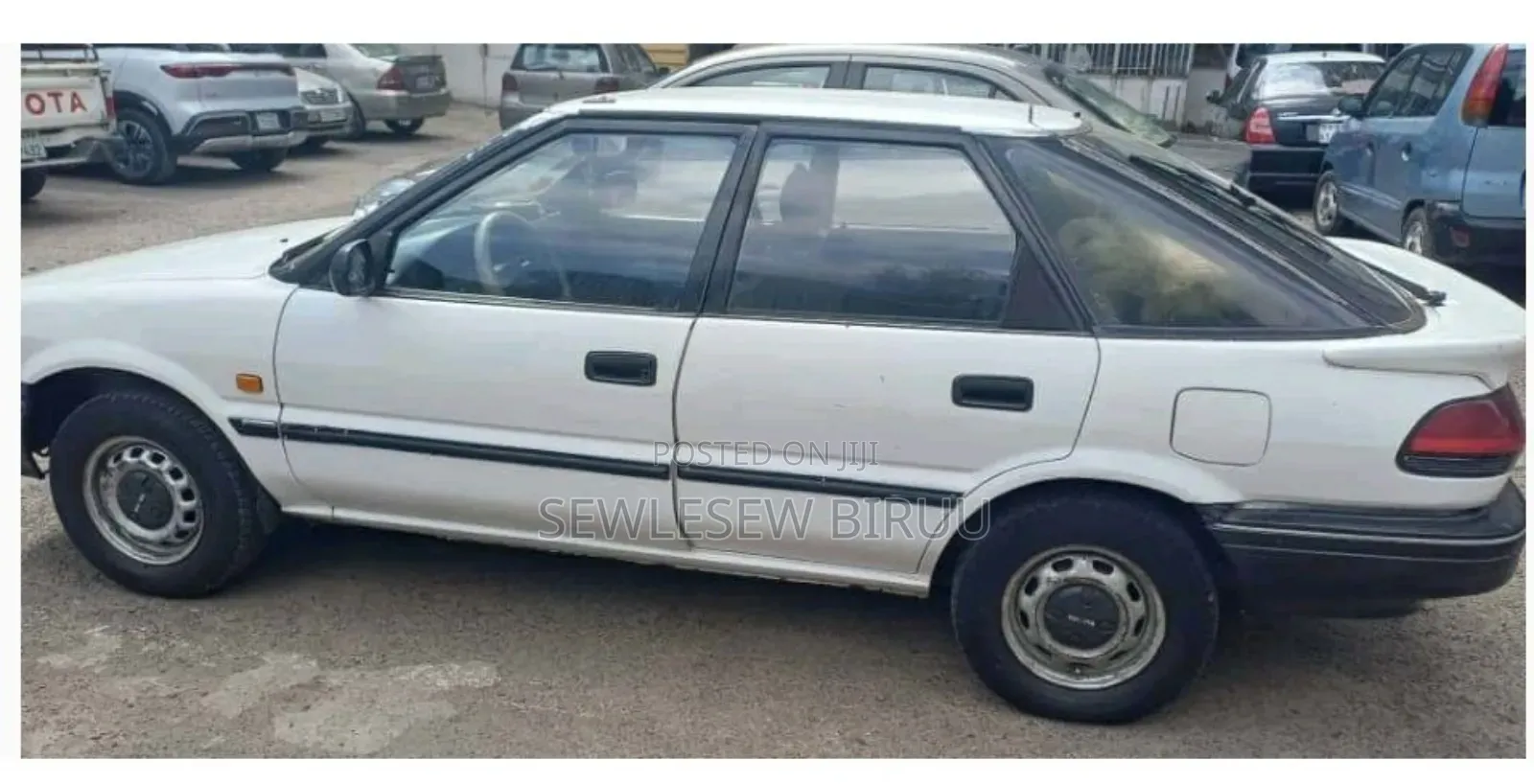 Toyota Corolla Hatchback 1990 White