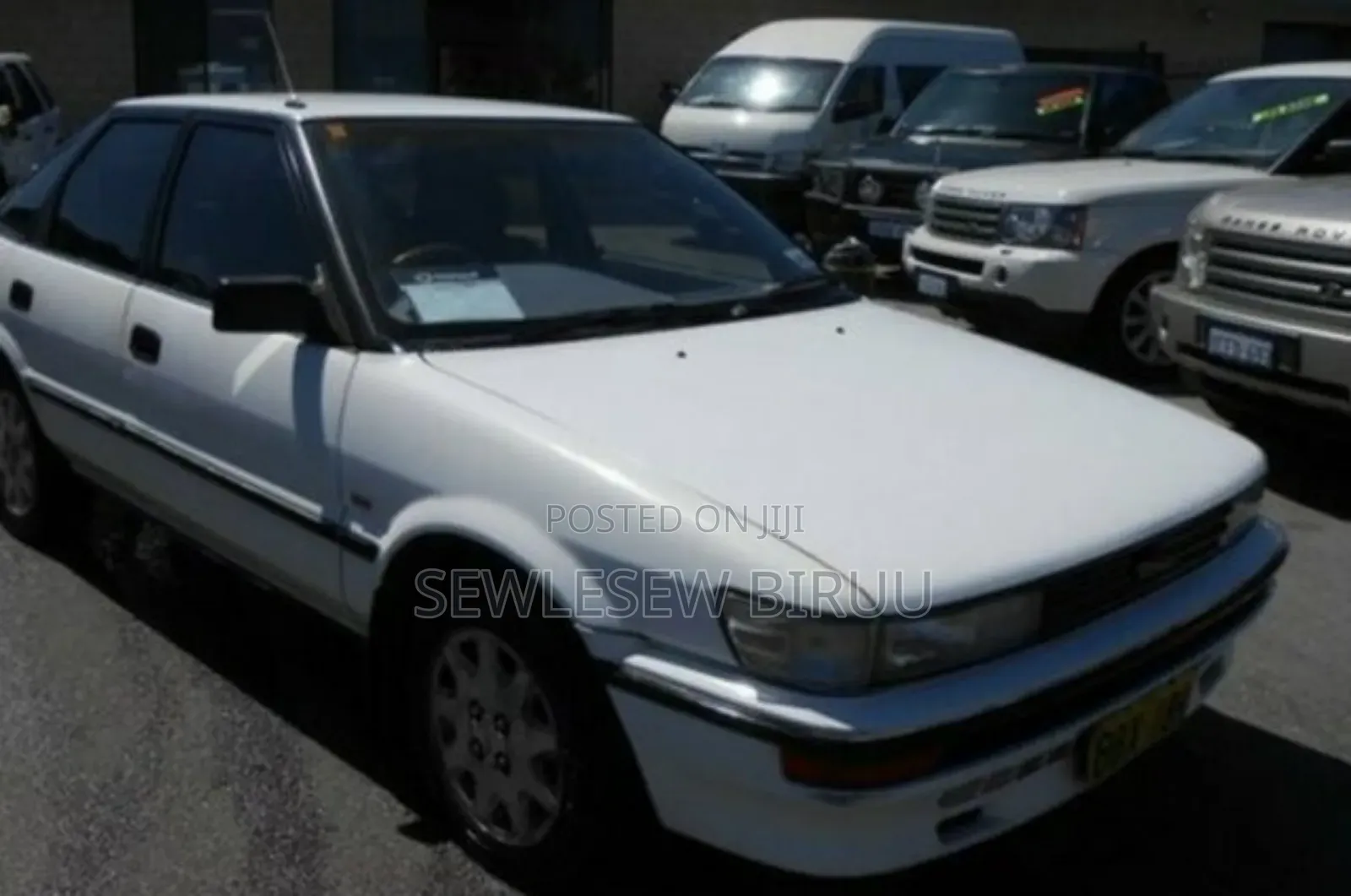 Toyota Corolla Hatchback 1990 White