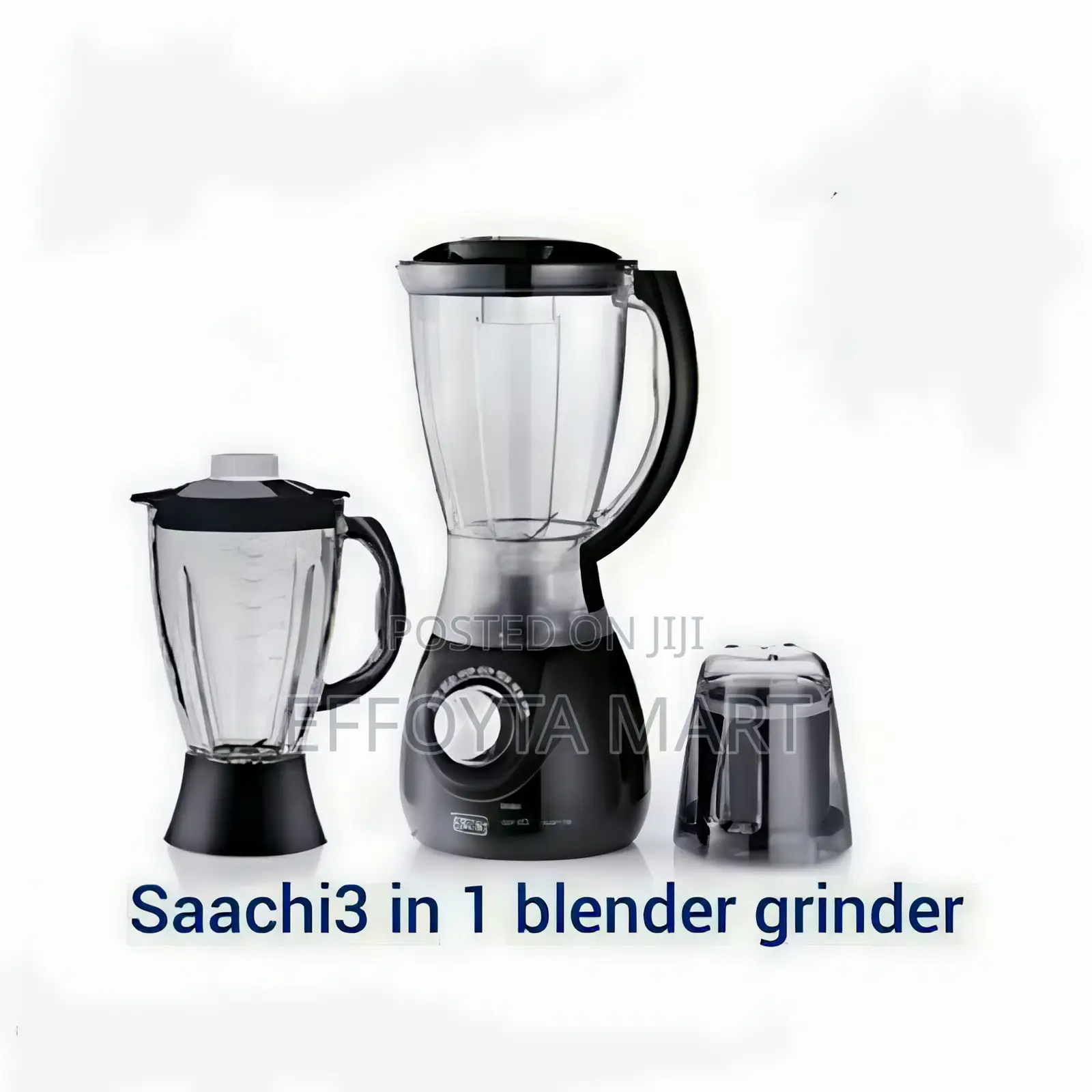 Saachi 3in 1 Blender and Grinder ሳቺ የጁስ እና የቡና መፍጫ
