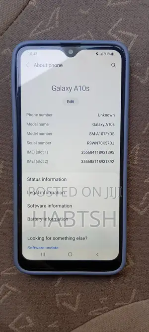 Samsung Galaxy A10s 32 GB Black