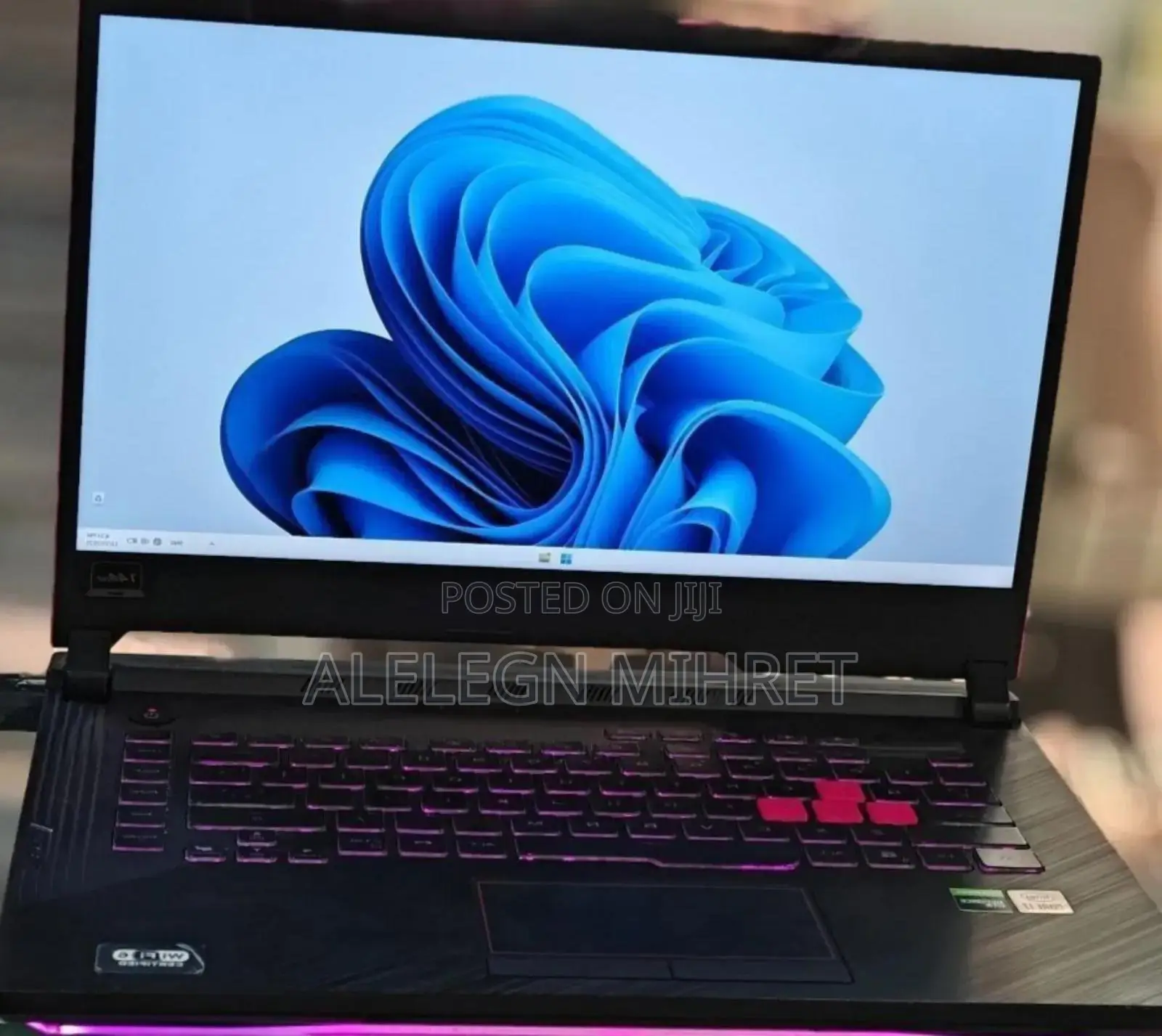 New Laptop Asus ROG Strix G15 G512 32GB Intel Core I7 SSD 512GB