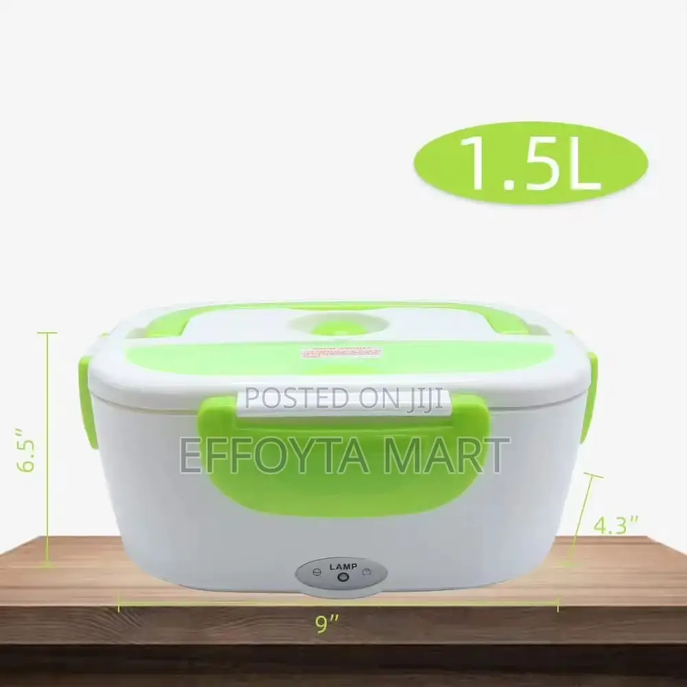 Portable Electric Lunch Box የኤሌክትሪክ ማሞቂያ ያለው የምሳ እቃ