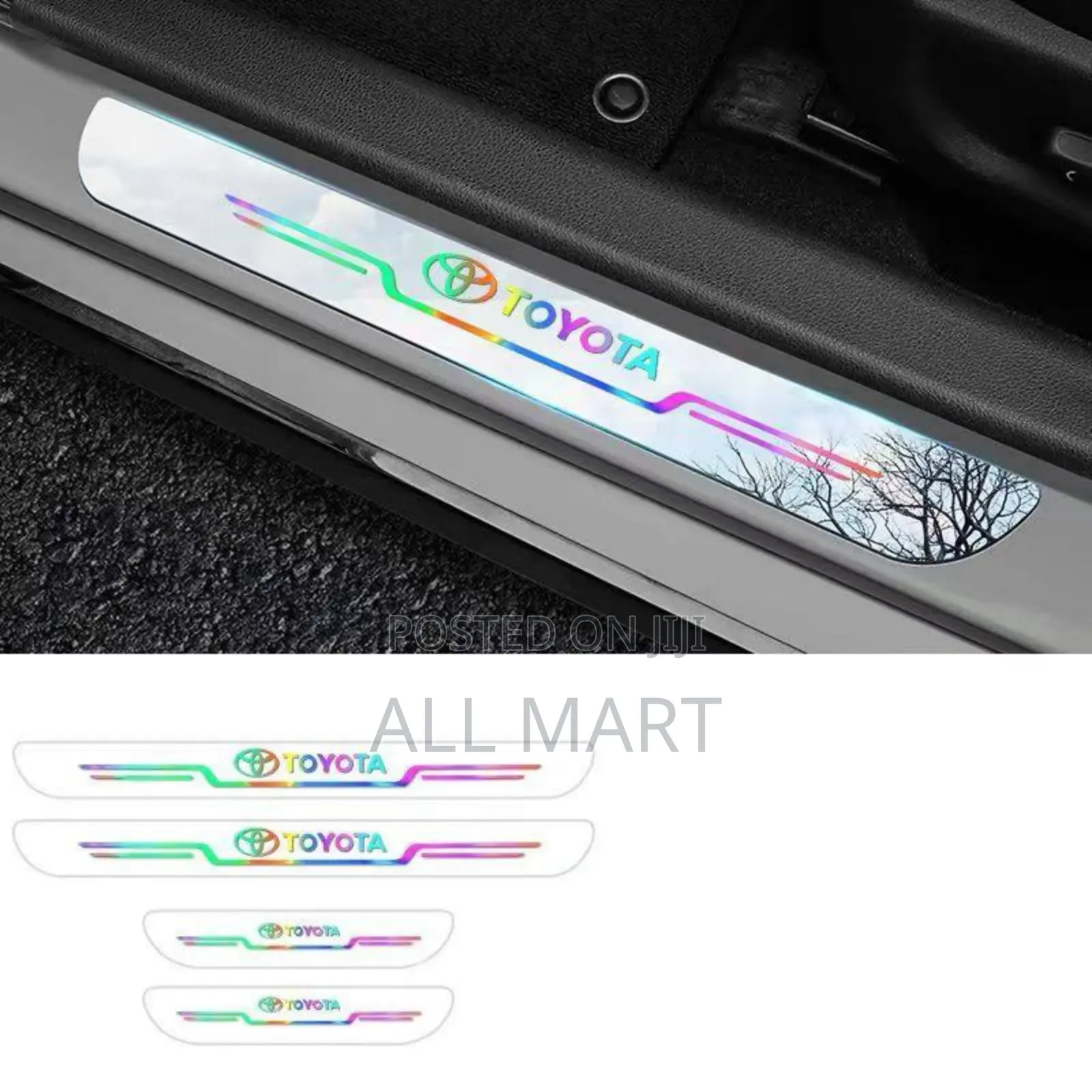 የመኪና በር ስር ሪፍሌክተር ስቲከር