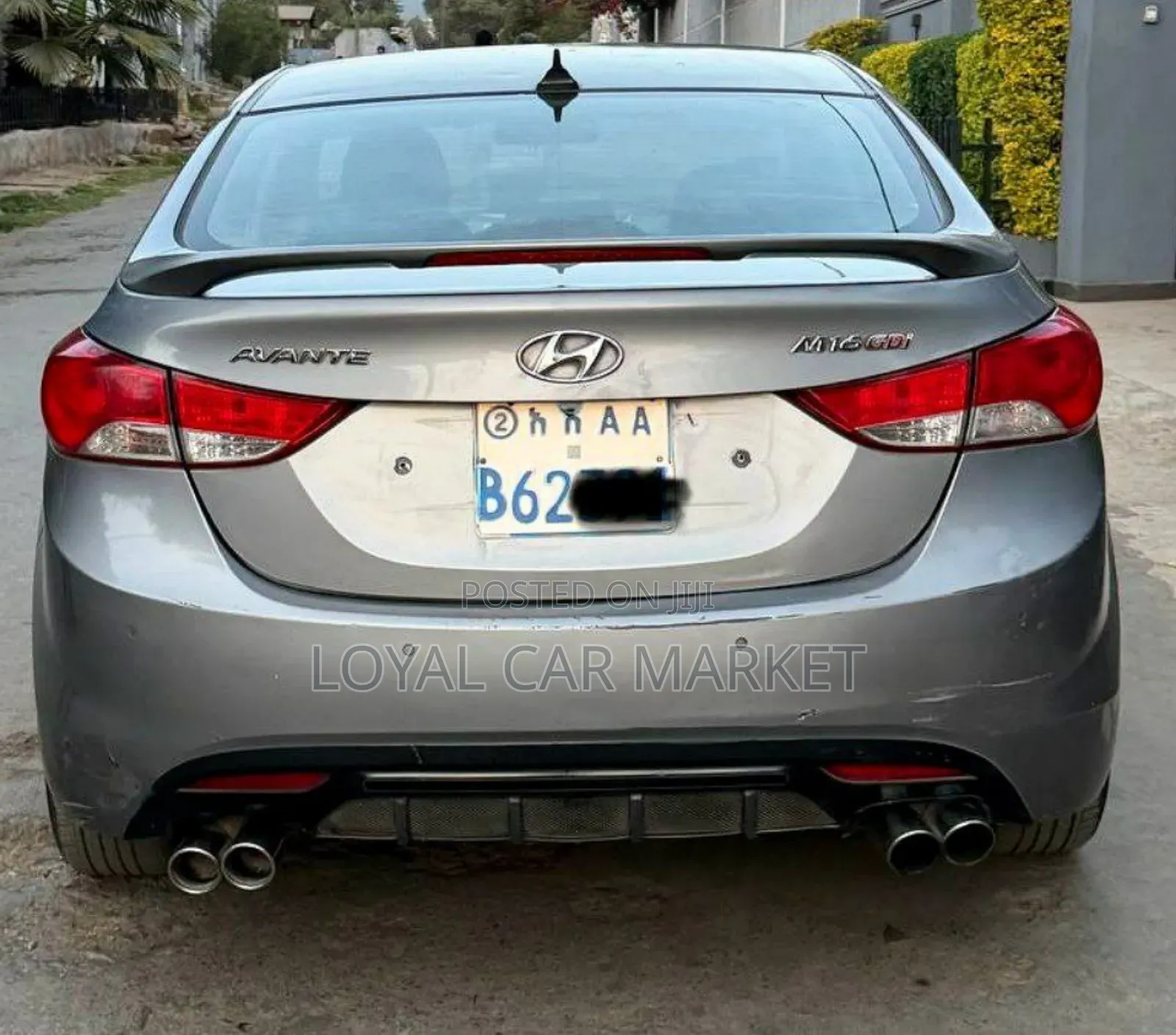 Hyundai Avante 2012 Gray