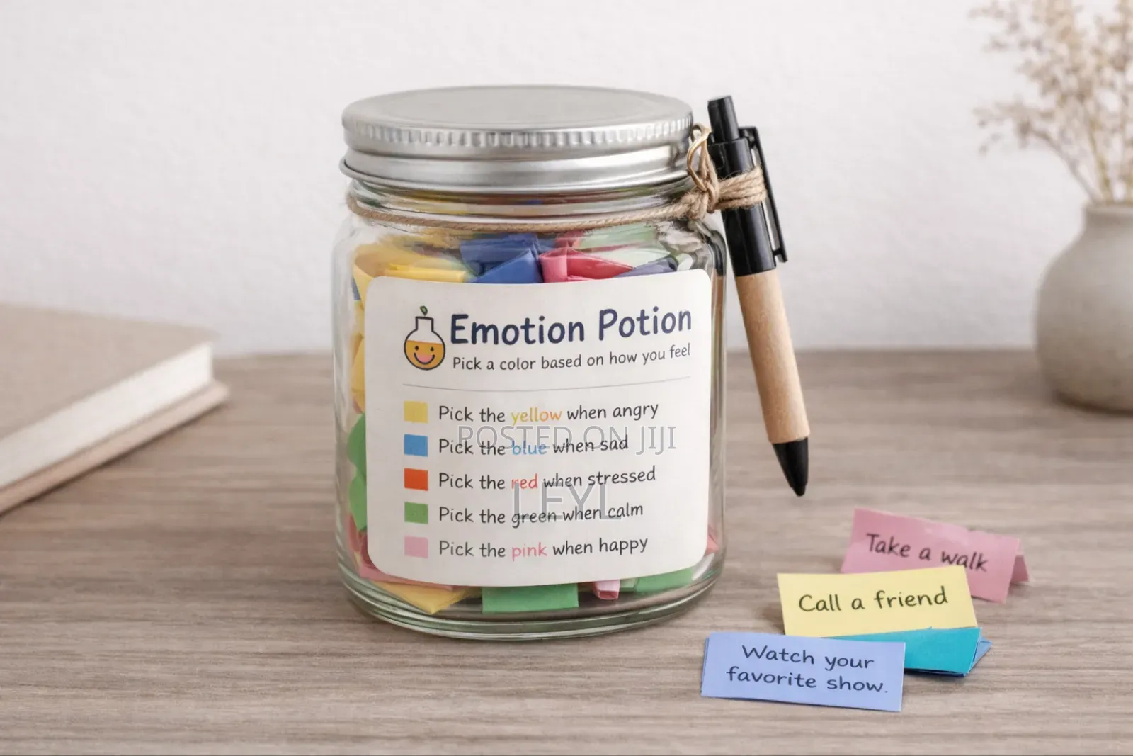 Emotion Postion Jar for Boys and Girls