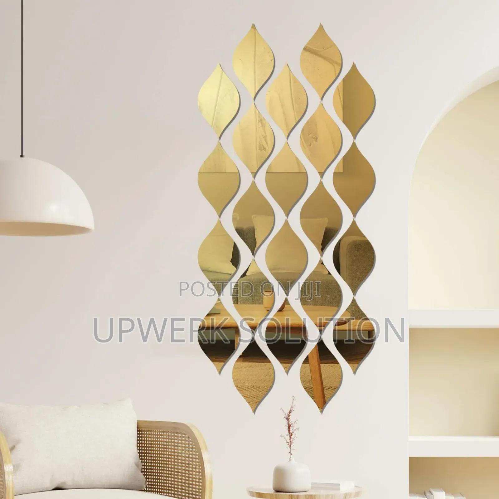 Mirror Wall Paste (የማይሰበር የግድግዳ መስታዉት)