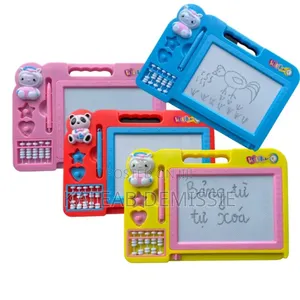 Kids Magnetic Drawing Board With Numbers Abacus