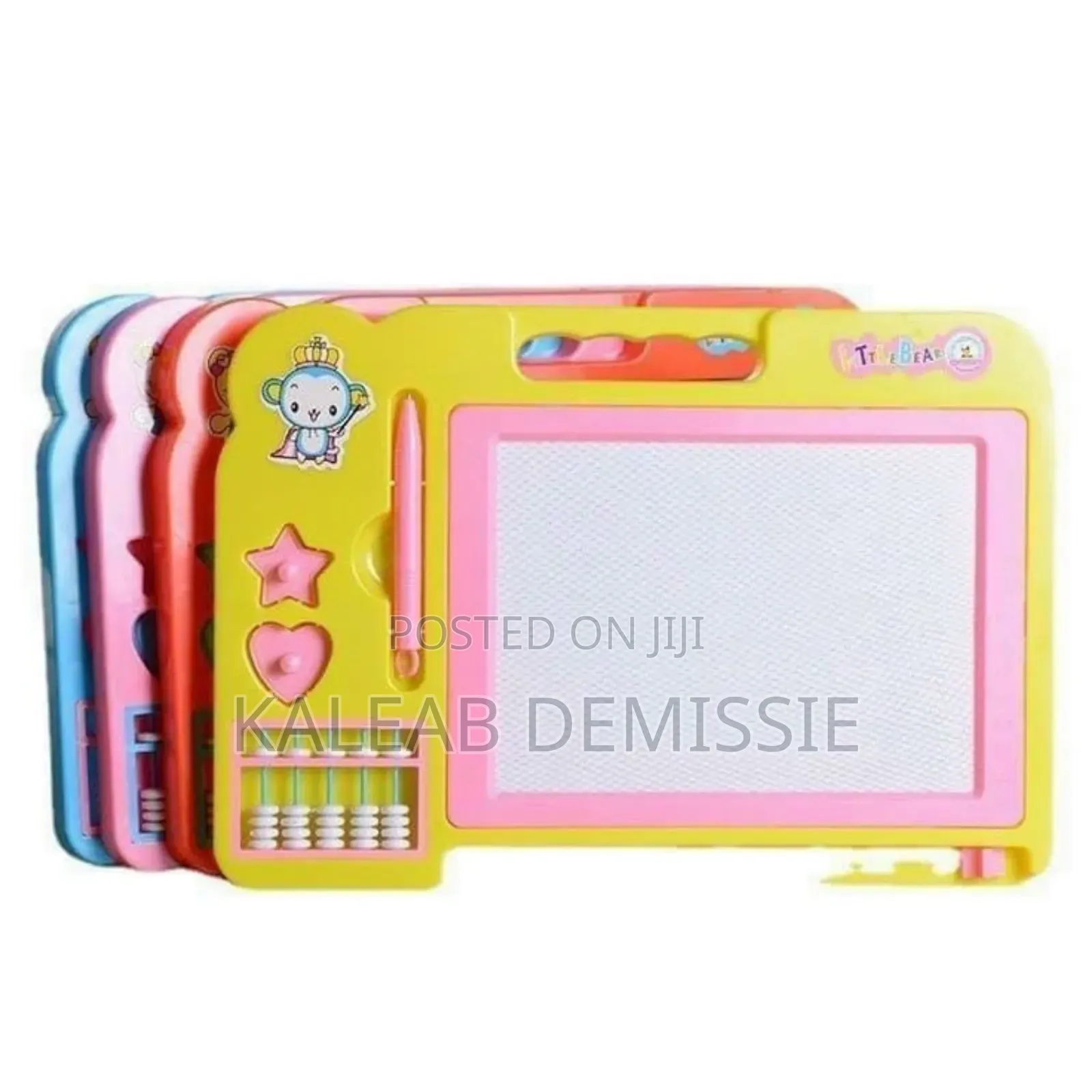 Kids Magnetic Drawing Board With Numbers Abacus