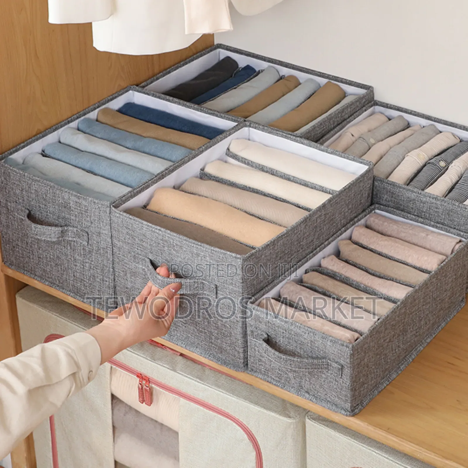 ኦርጅናል Closet Drawer Storage