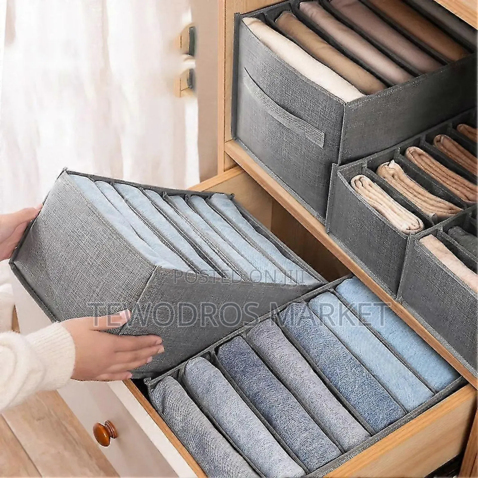 ኦርጅናል Closet Drawer Storage