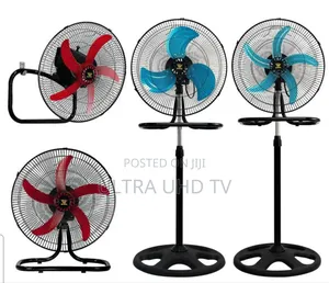 18-Inch 3-in-1 Industrial Fan, Which Can Be Used as a Stand