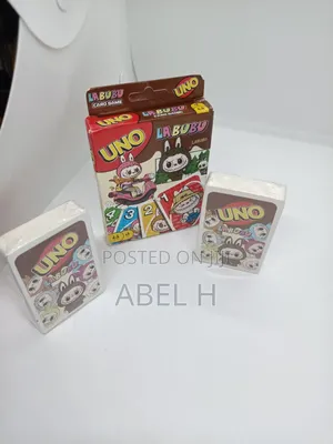 Cute Uno Labubu Cards