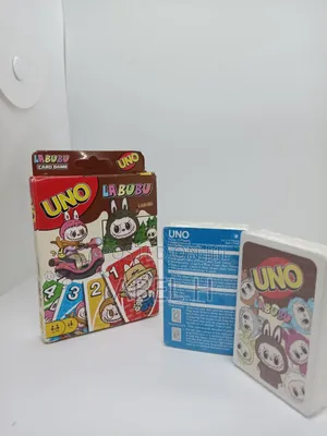 Cute Uno Labubu Cards