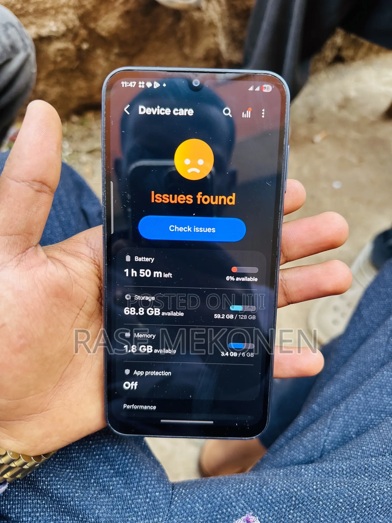 Samsung Galaxy A25 128 GB Blue