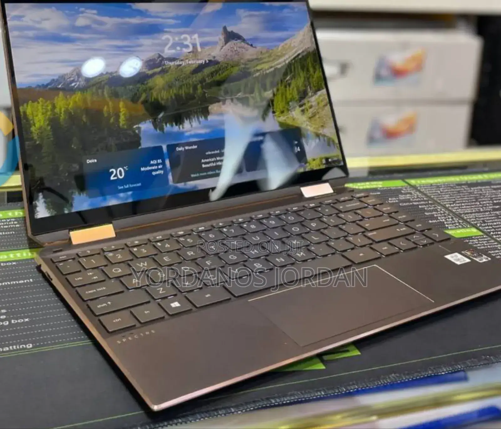 New Laptop HP Spectre X360 16GB Intel Core i7 SSD 512GB