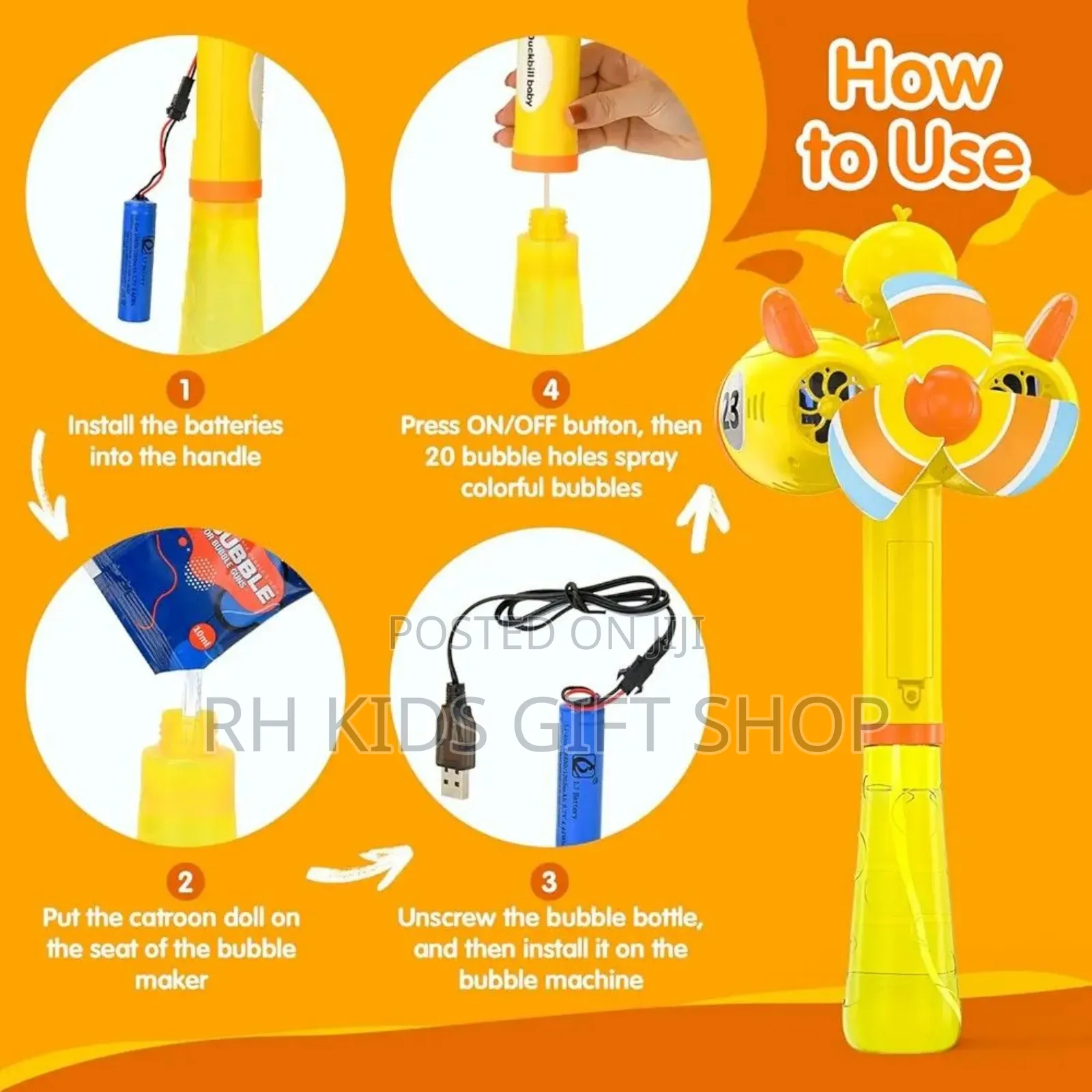 Automatic Bubble Machine