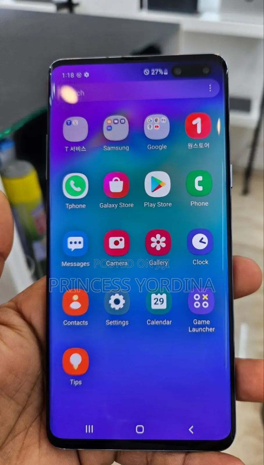 New Samsung Galaxy S10 512 GB Black