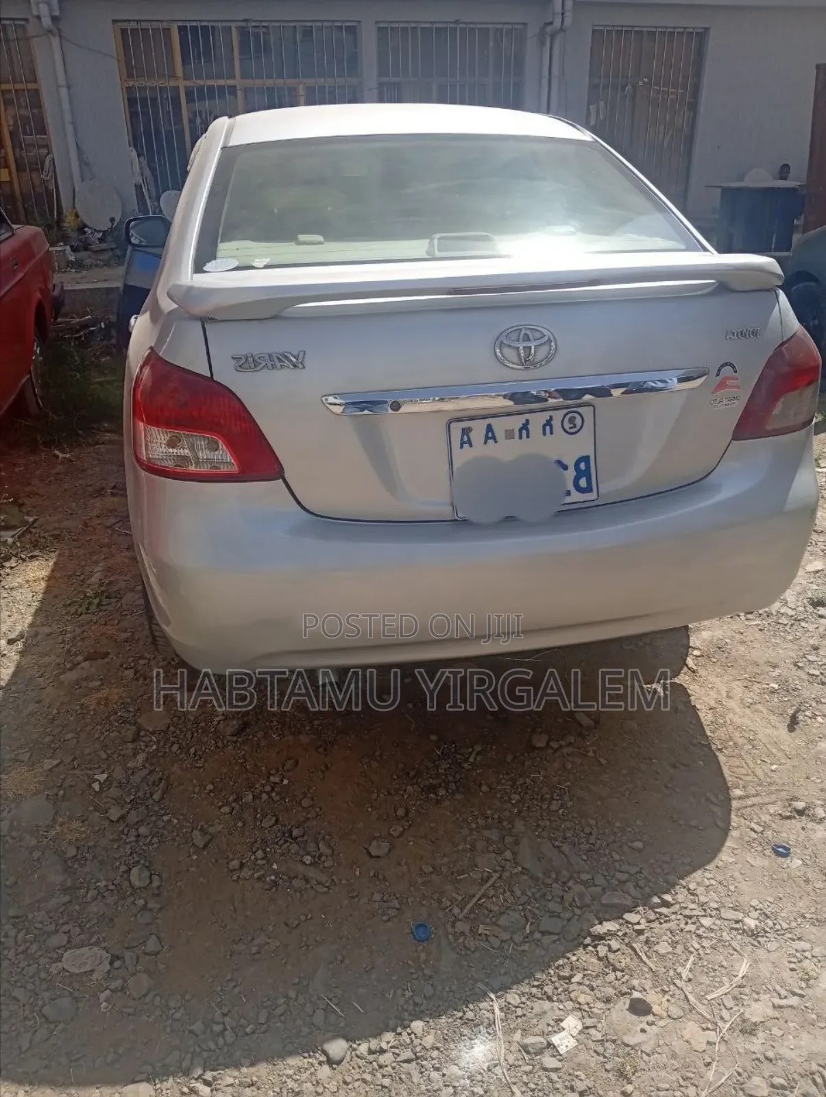 Toyota Yaris 2007 Silver