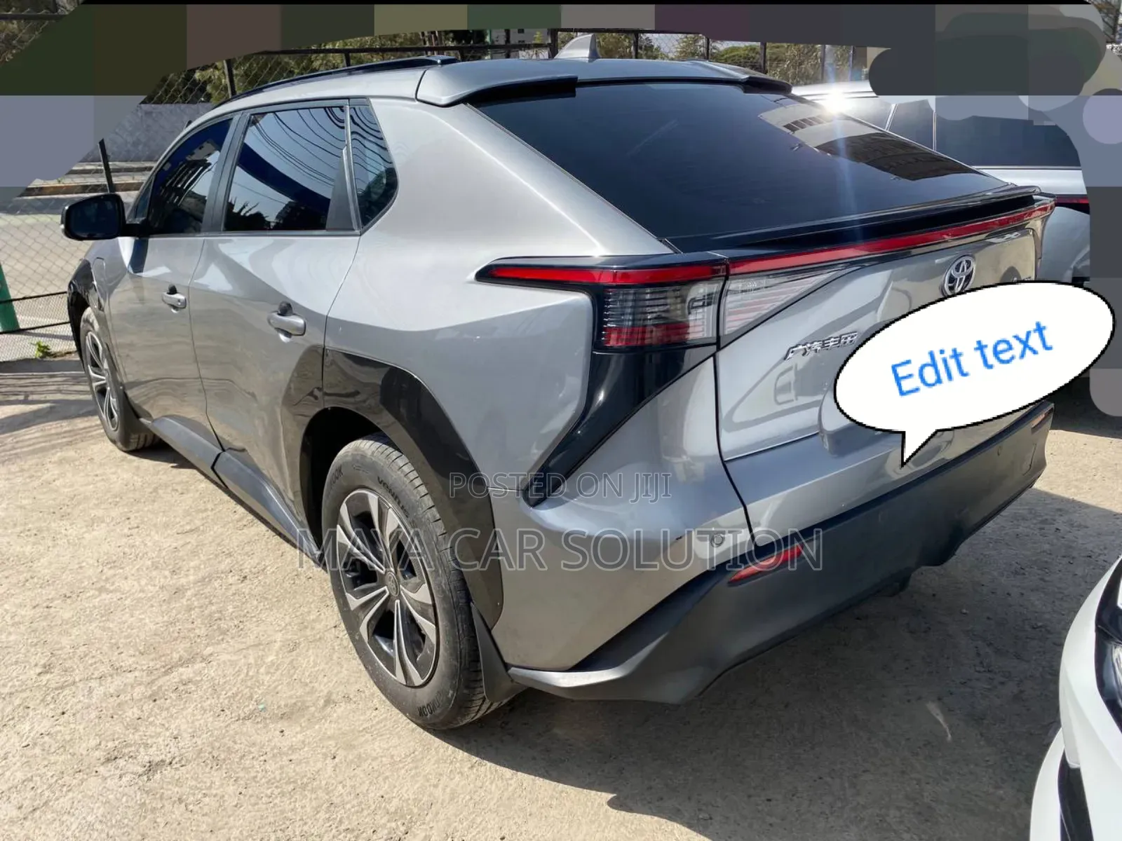 Toyota bZ4X 2022 Gray