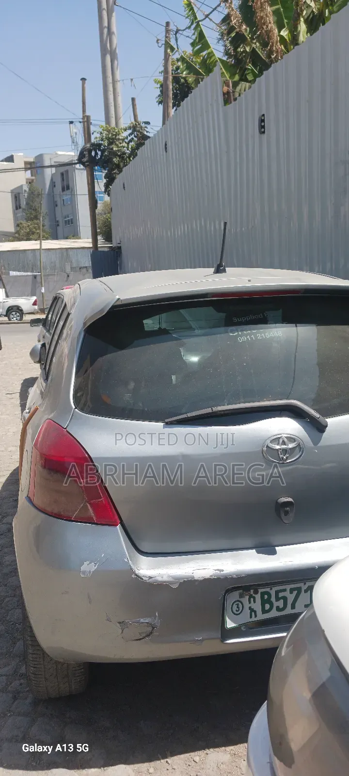 Toyota Yaris 1.0 2006 Silver