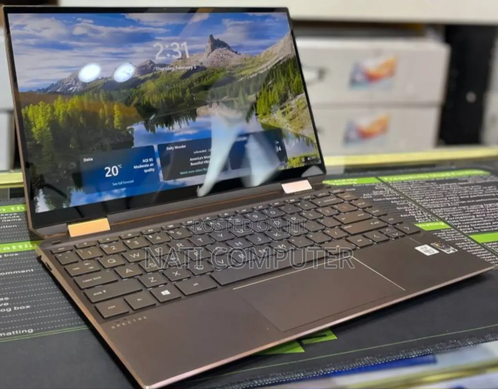 New Laptop HP Spectra 13 16GB Intel Core I7 SSD 512GB