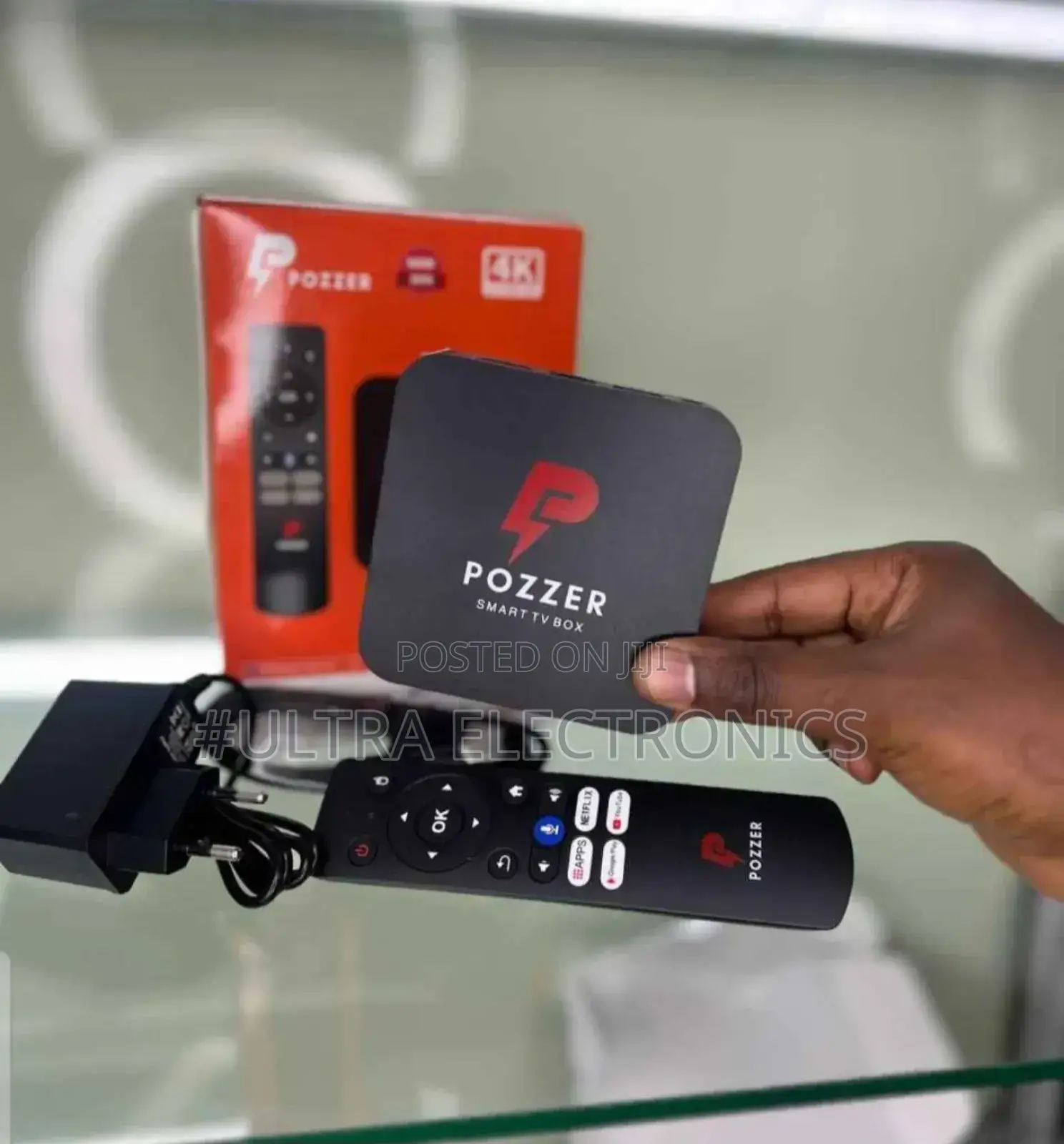 Pozzer Ultra Hd Smart Tv Box (8gb Ram / 128gb Rom) በአንድ ቦክስ ቴሌቪዥንህን
