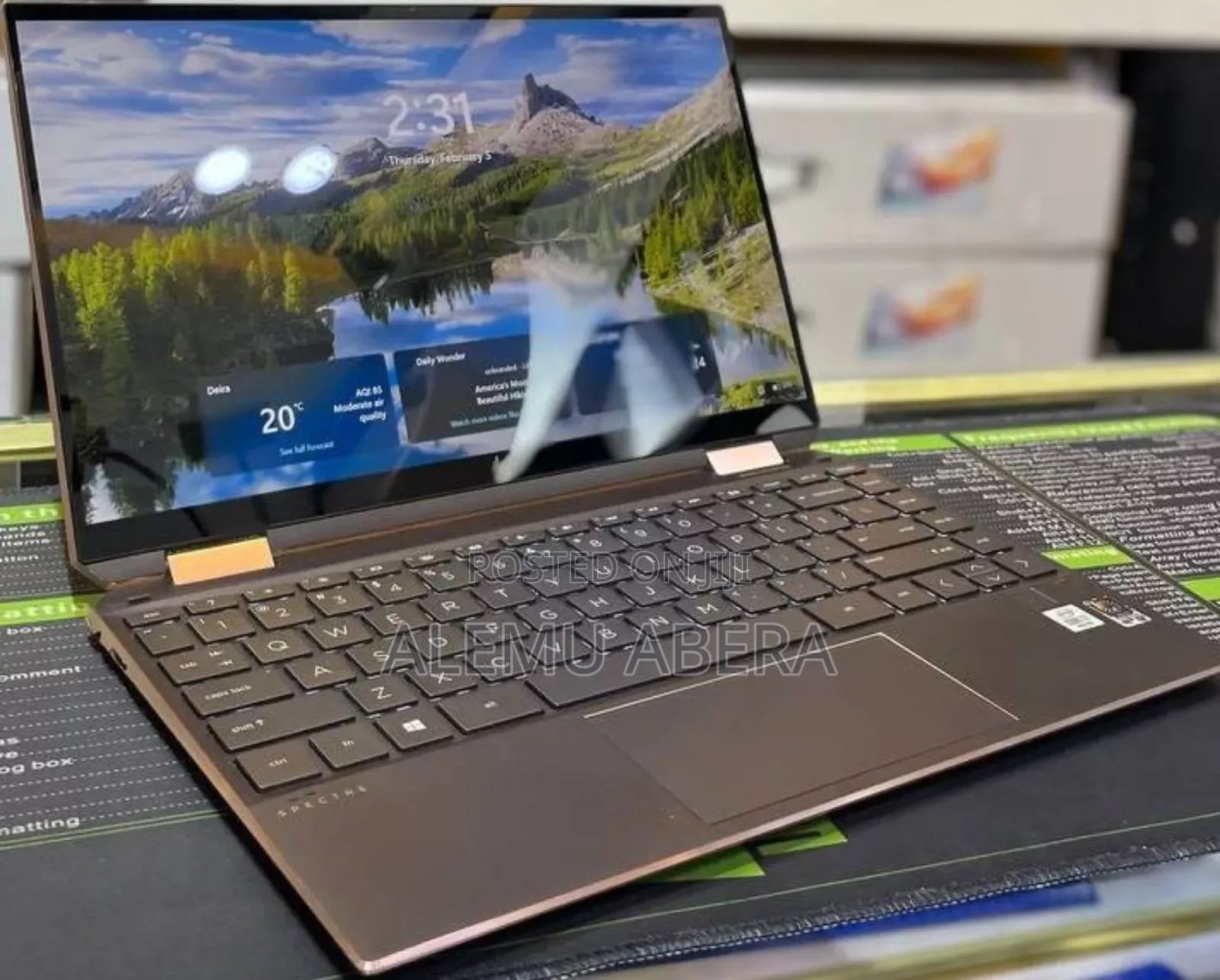 New Laptop HP Spectre 16GB Intel Core I7 SSD 512GB