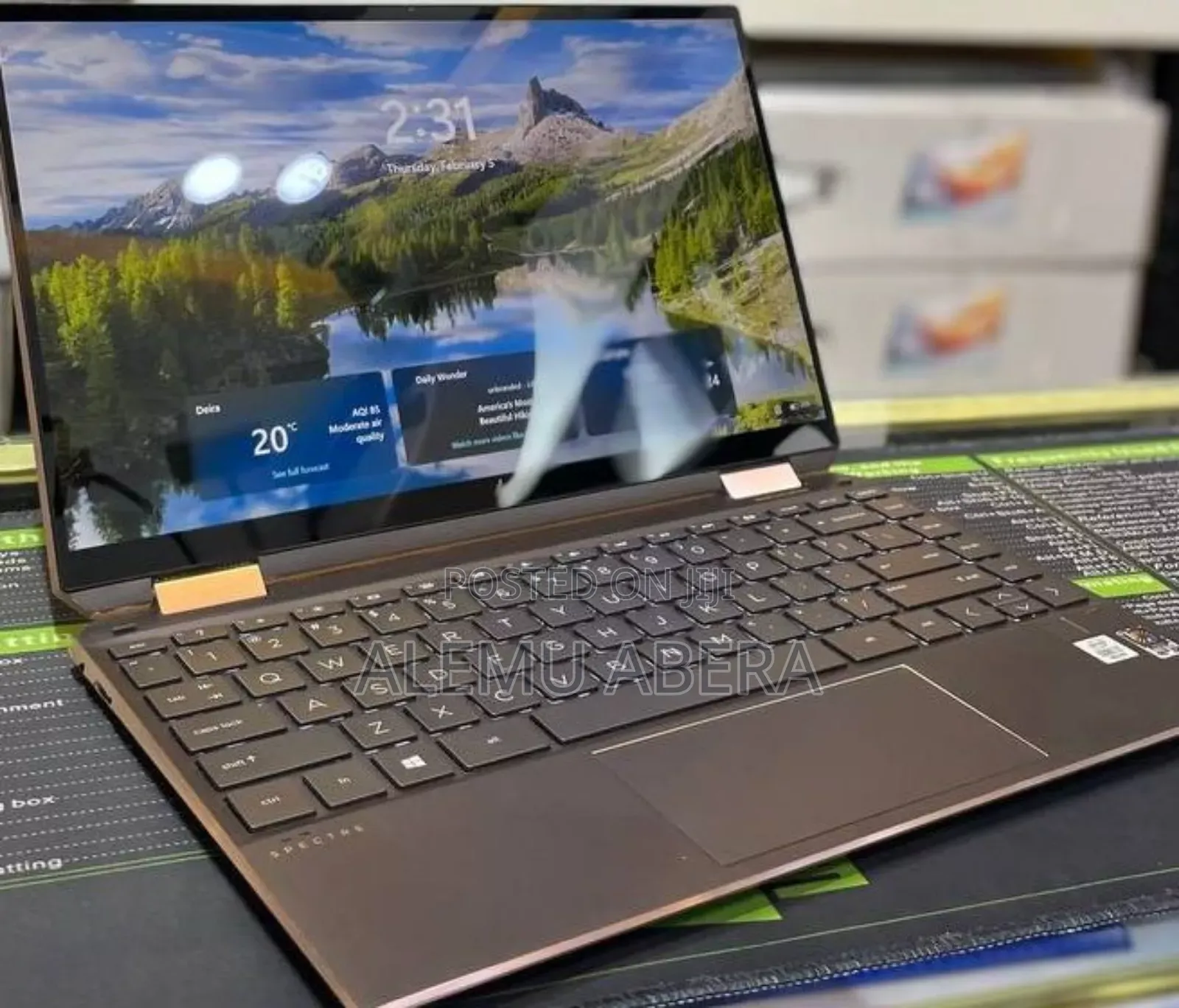 New Laptop HP Spectre 16GB Intel Core I7 SSD 512GB