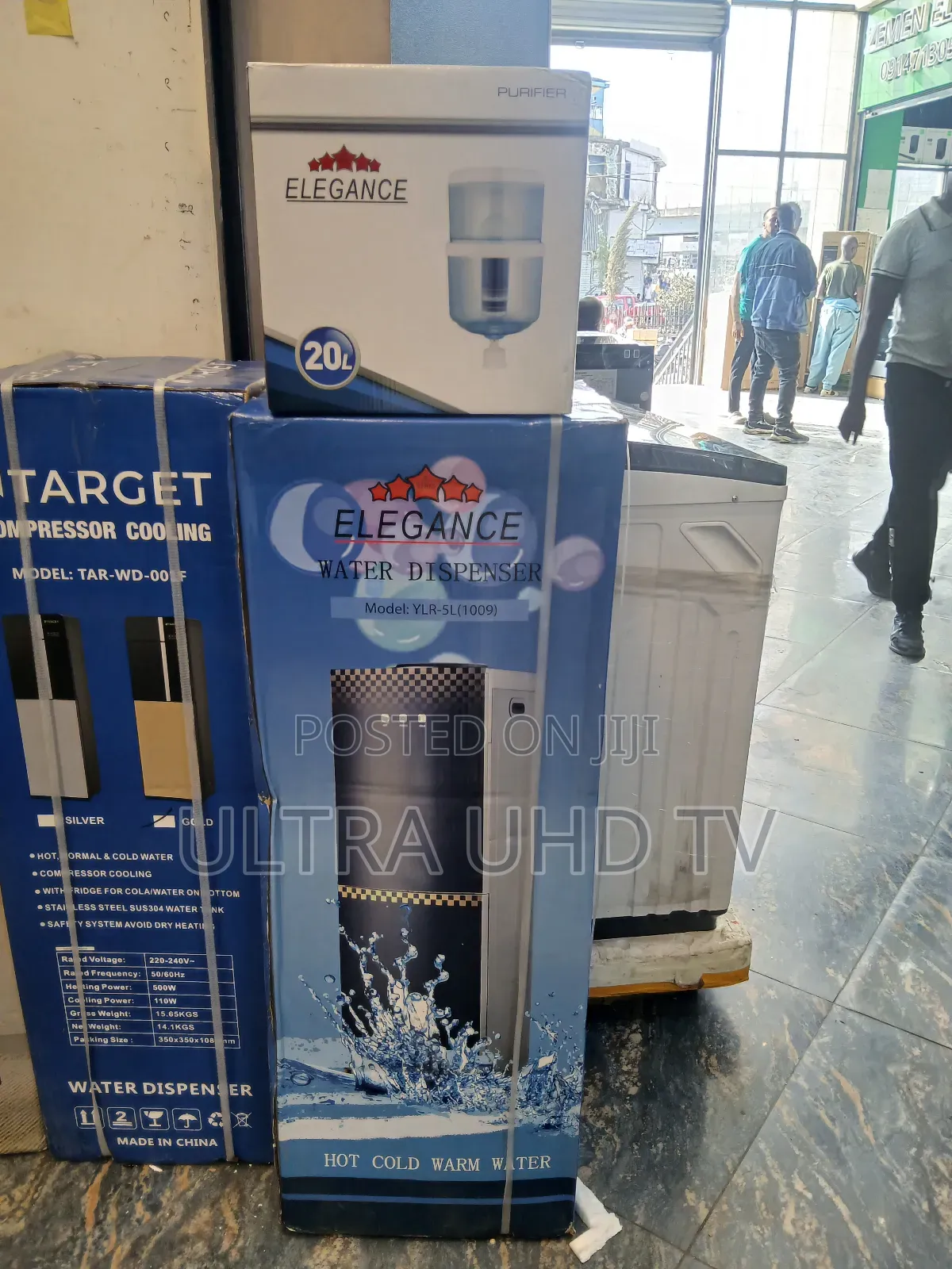 Elegance Water Dispenser, Model Ylr-5l(1009), Which Provides Hot,