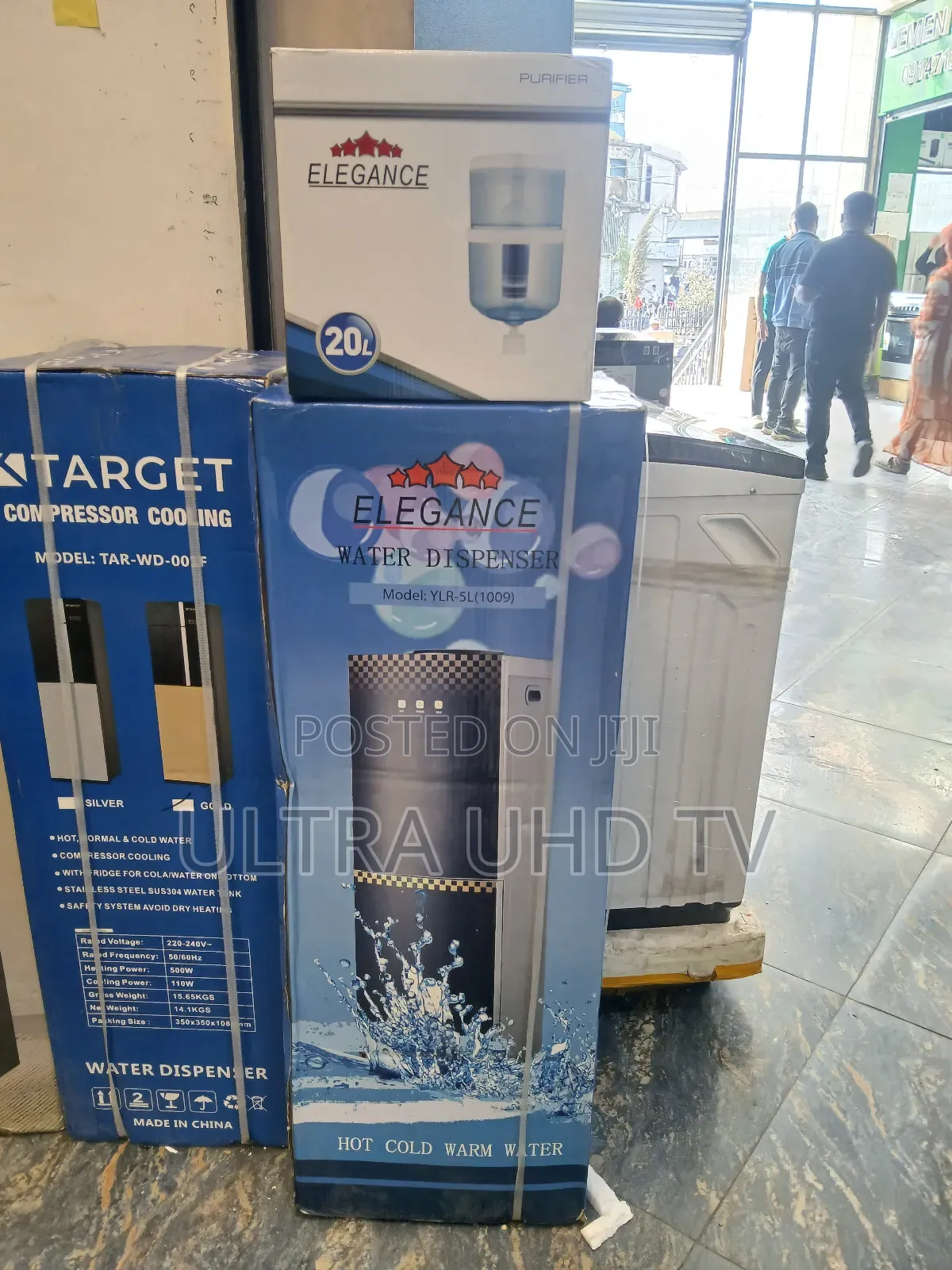 Elegance Water Dispenser, Model Ylr-5l(1009), Which Provides Hot,
