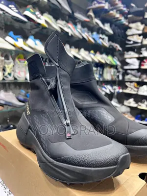 New Arrival Men's High Water Proof Triple Black Fashion Boots