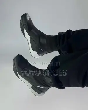 New Arrival Men's High Water Proof Black/White Faahion Boots