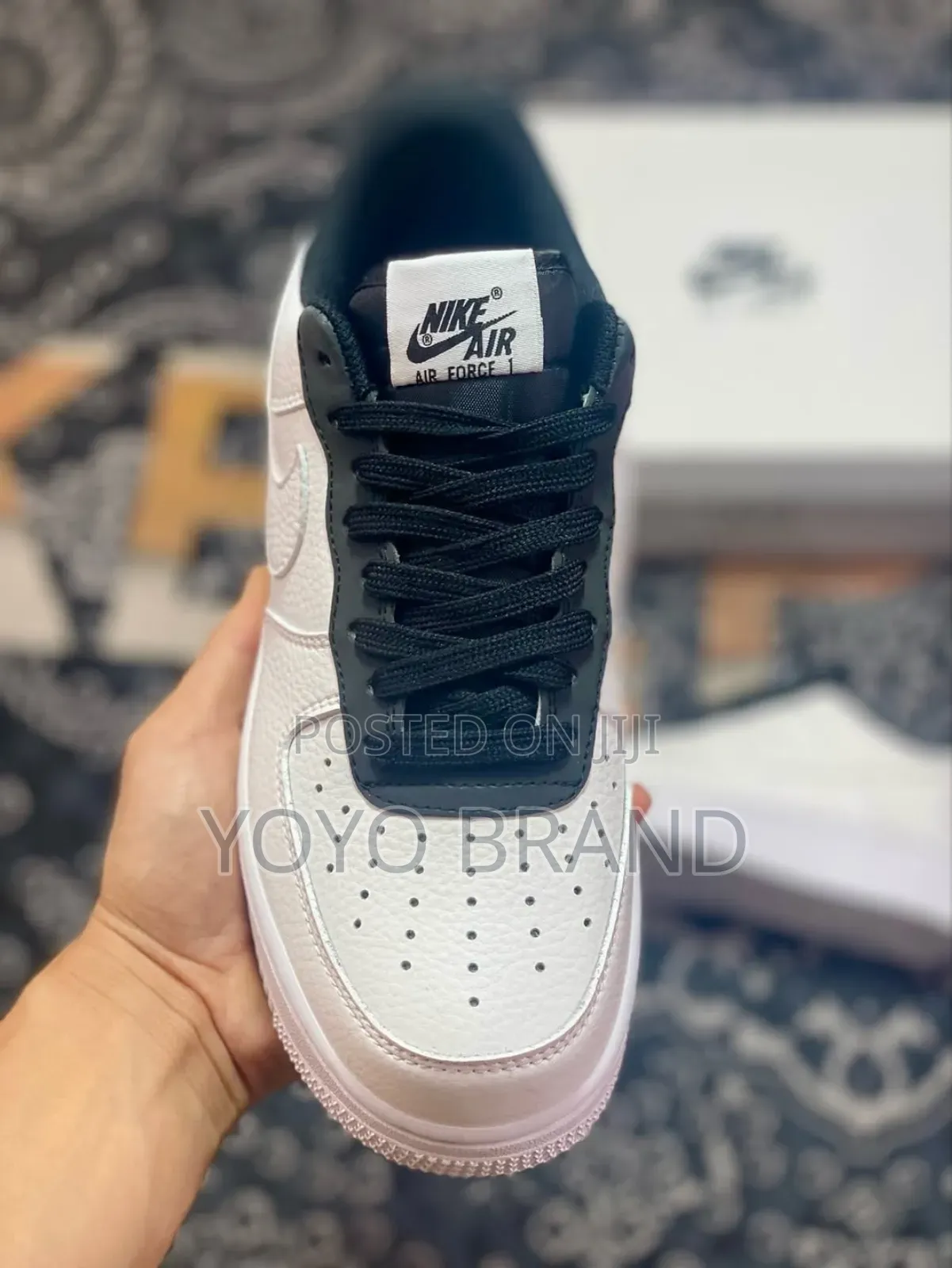 Nike Air Force 1fragments White/Black Fashion Sneaker