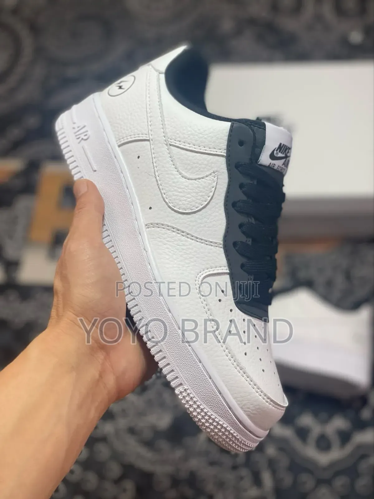 Nike Air Force 1fragments White/Black Fashion Sneaker