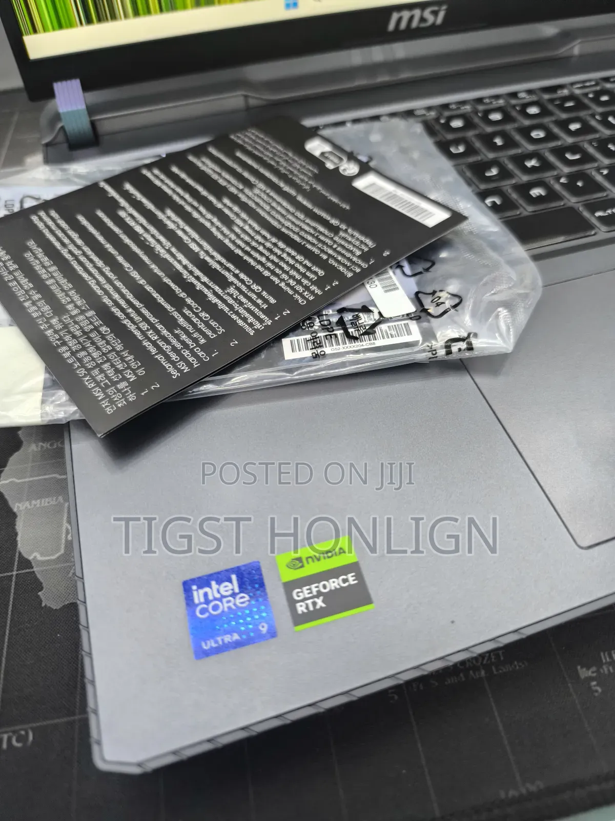 New Laptop MSI Vector 16 HX AI A2XWIG 16GB Intel Core Ultra 9 SSD 1T