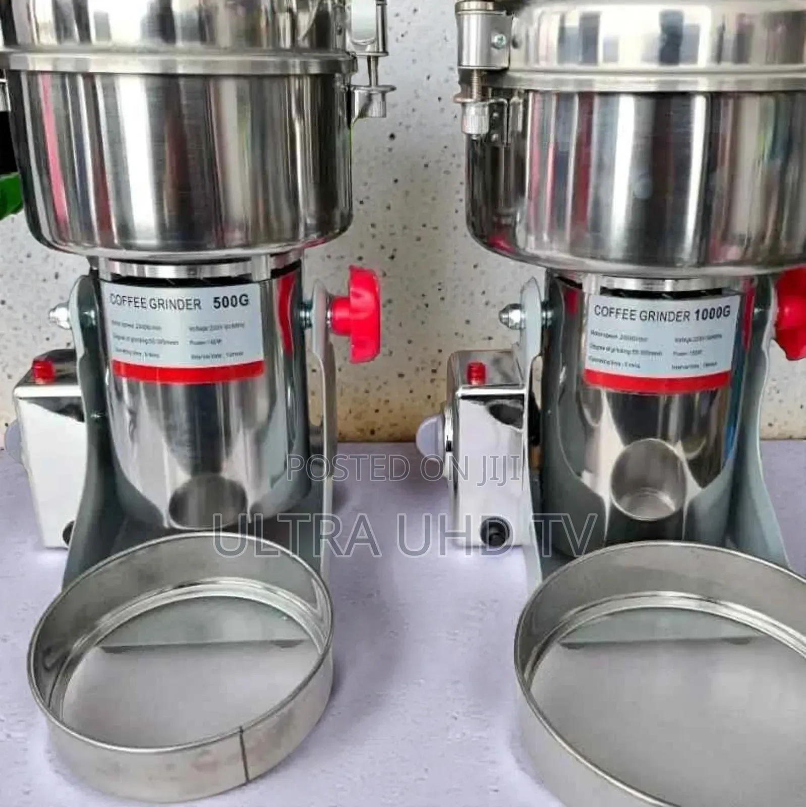 የቡና መፍጫ Commercial Stainless Steel Electric Grain Mill Grinders.