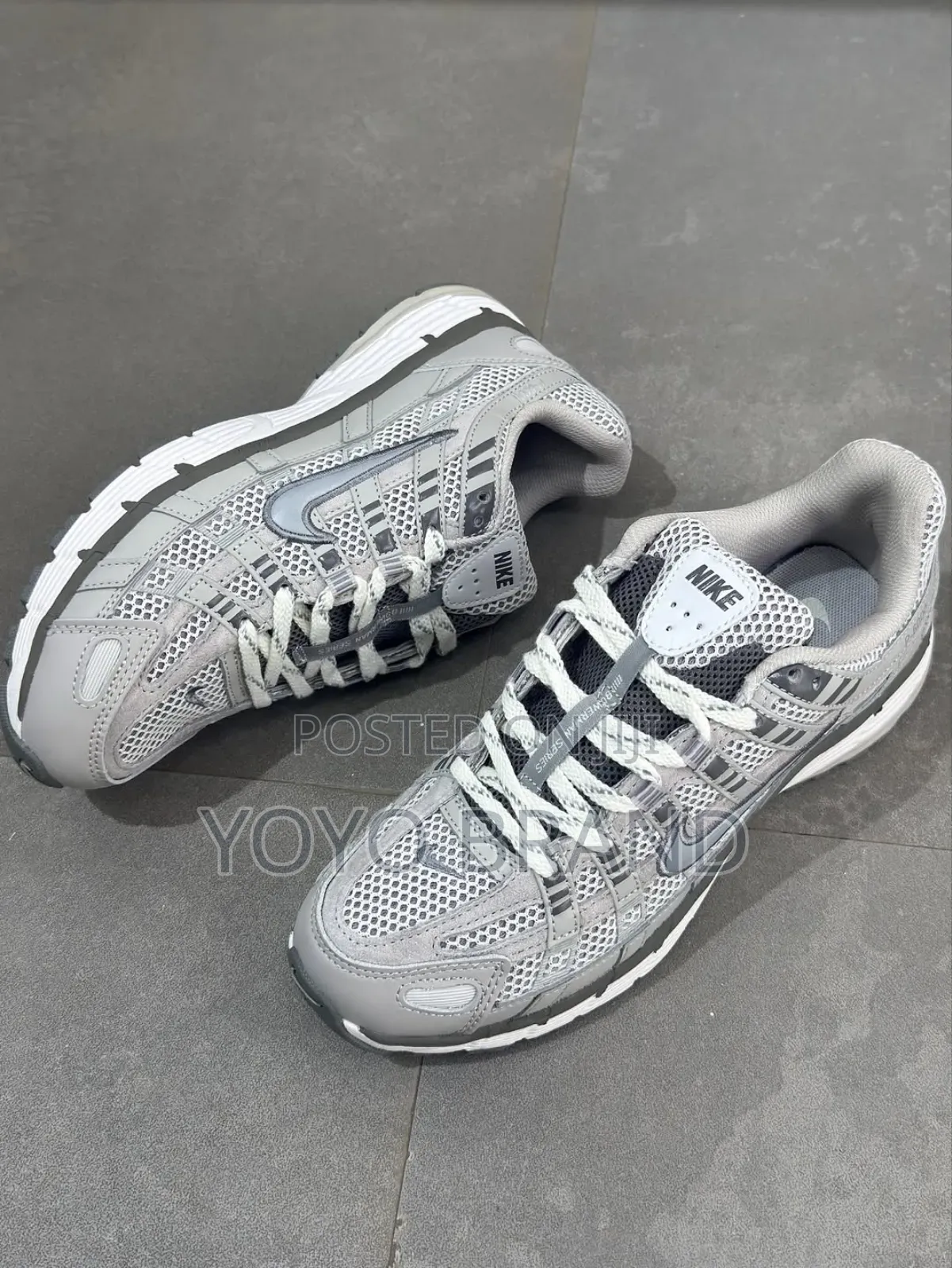 Nike P-6000 Light Iron Ore Unisex Fashion Sneaker