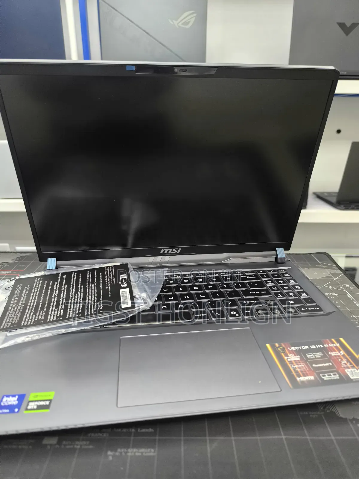 New Laptop MSI Vector 16 HX AI A2XWIG 16GB Intel Core Ultra 9 SSD 1T