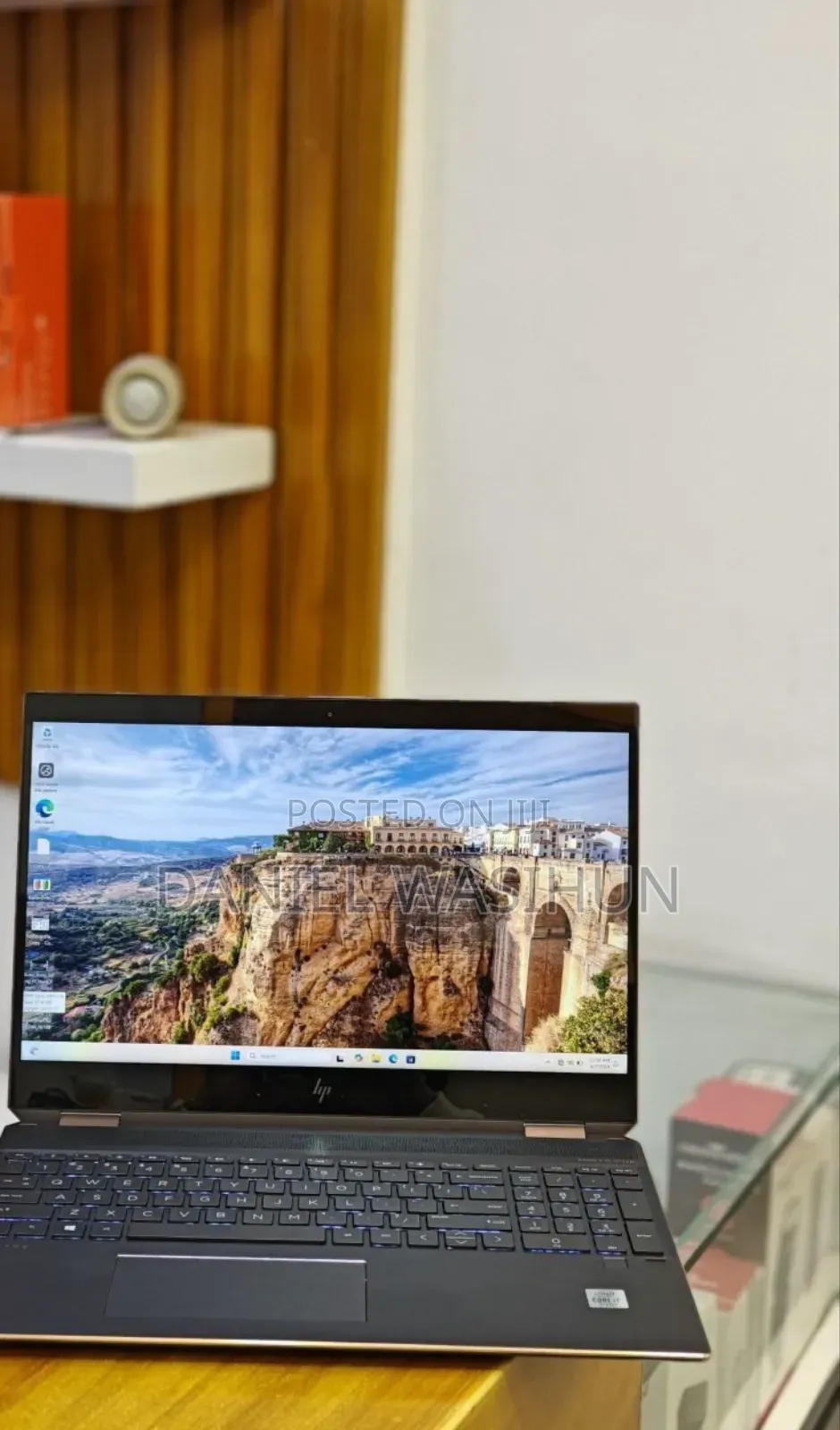 New Laptop HP Spectre X360 15t 16GB Intel Core I7 SSD 512GB