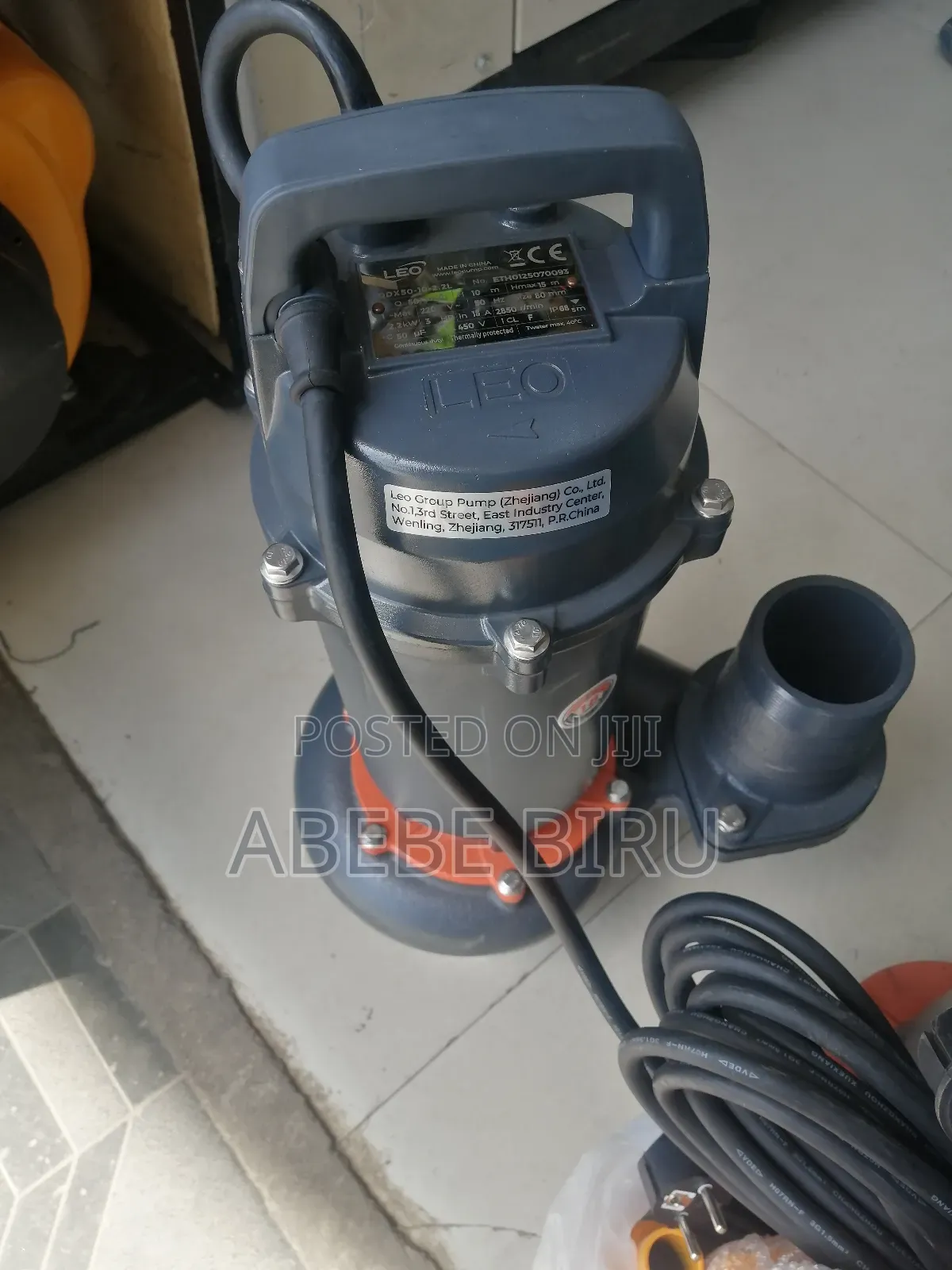 Leo 3hp Submersible Pump