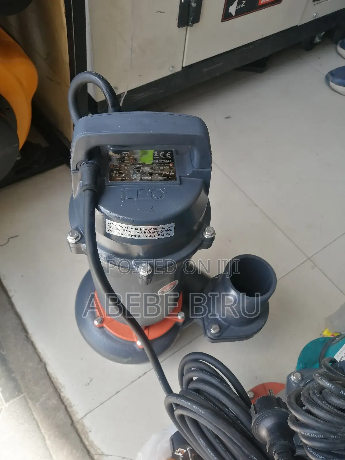 Leo 3hp Submersible Pump