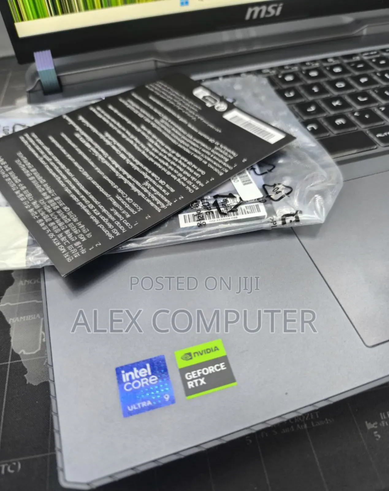 New Laptop MSI Vector 16 HX AI A2XWIG 16GB Intel Core Ultra 9 SSD 1T