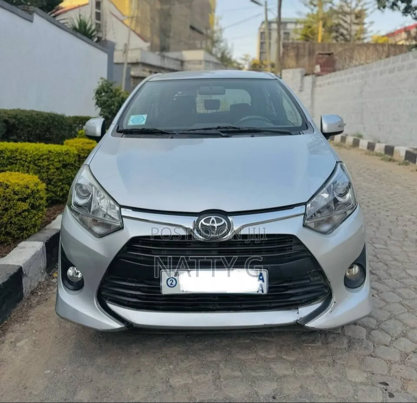 Toyota Agya 2022 Silver