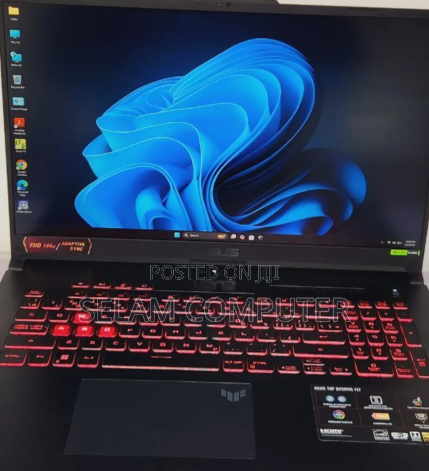 New Laptop Asus TUF Gaming A15 16GB Intel Core I7 SSD 1T
