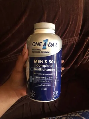 One Aday Men 50+ Multivitamin 300 Tablets Original From Usa