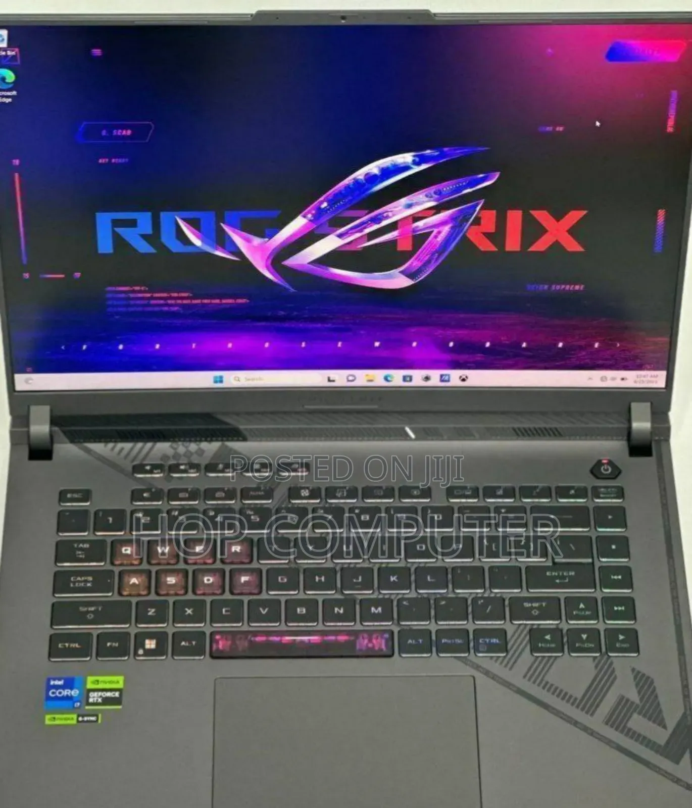 New Laptop Asus ROG Strix G16 G614 32GB Intel Core I9 SSD 2T