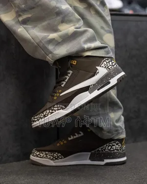 Nike Air Jordan 3 Retro X Travis Scott 'Mocha' Men's Mid Boots Shoes