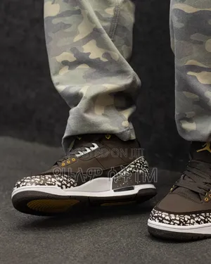 Nike Air Jordan 3 Retro X Travis Scott 'Mocha' Men's Mid Boots Shoes