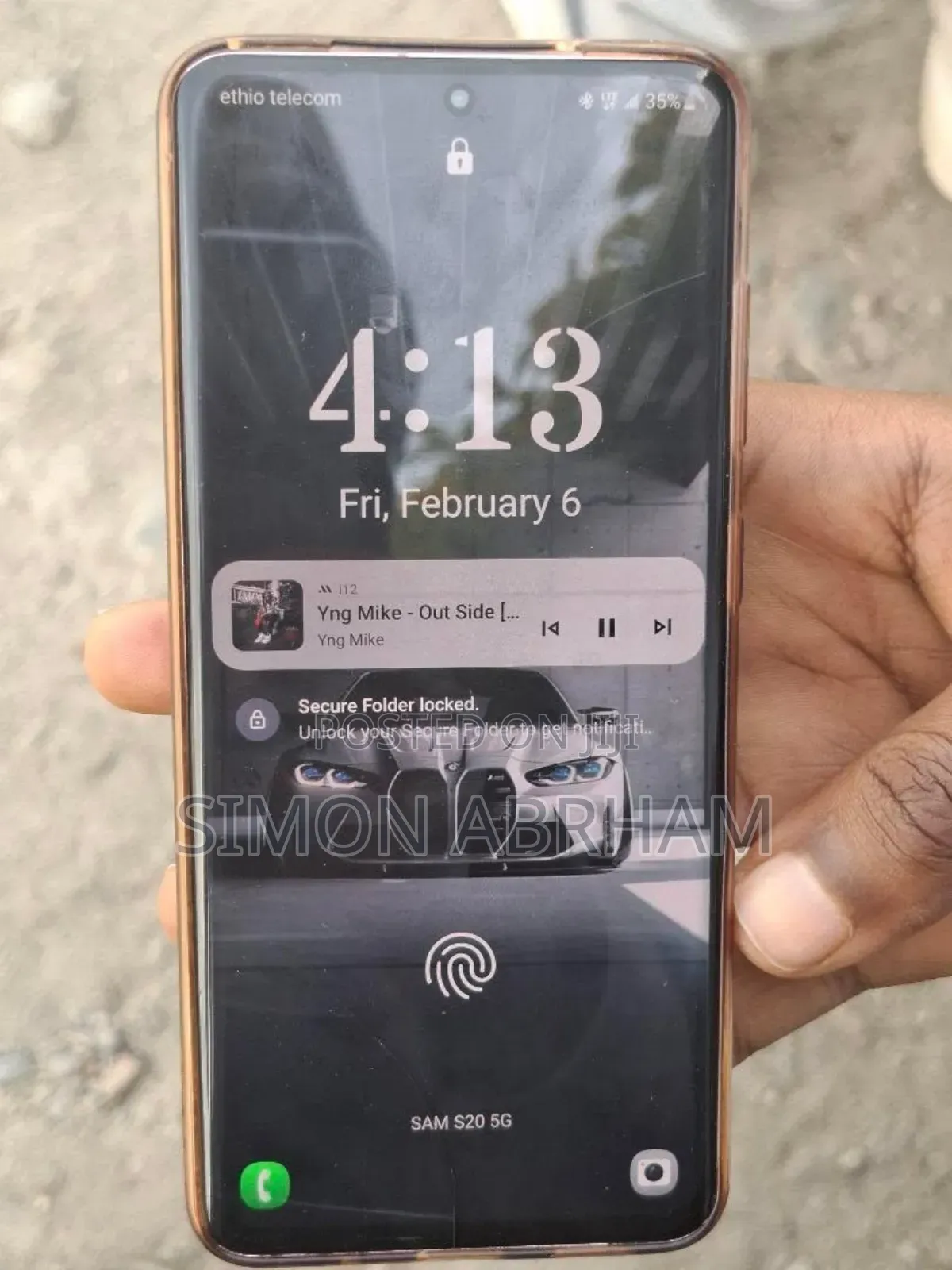 Samsung Galaxy S20 128 GB Blue