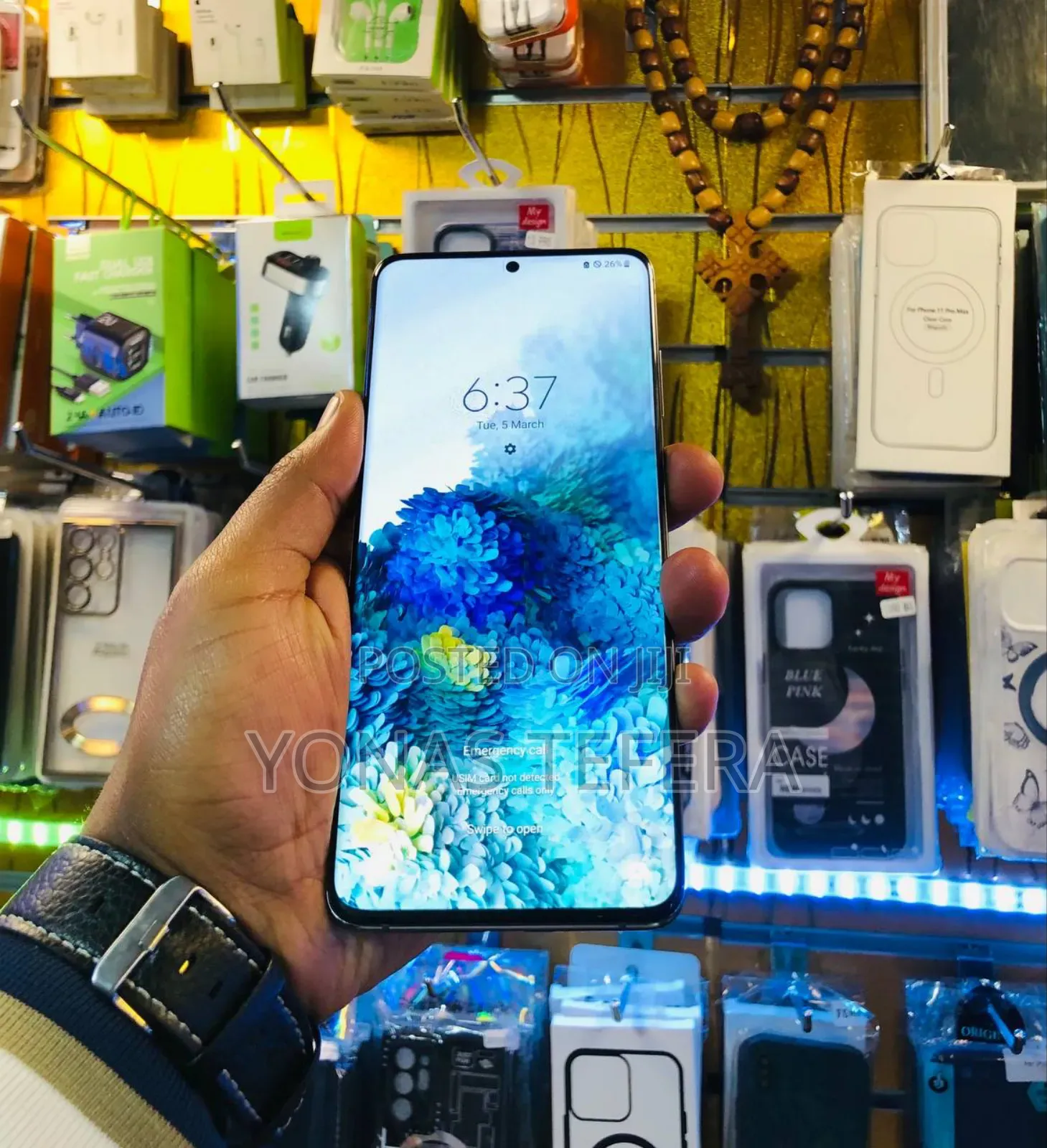 New Samsung Galaxy S20+ 5G 128 GB Black